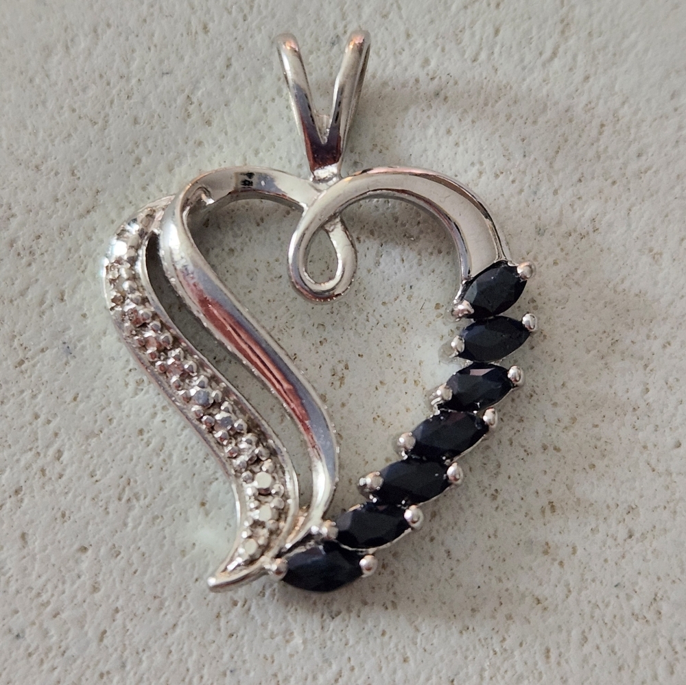 Ross-Simons Sterling Silver Heart Pendant